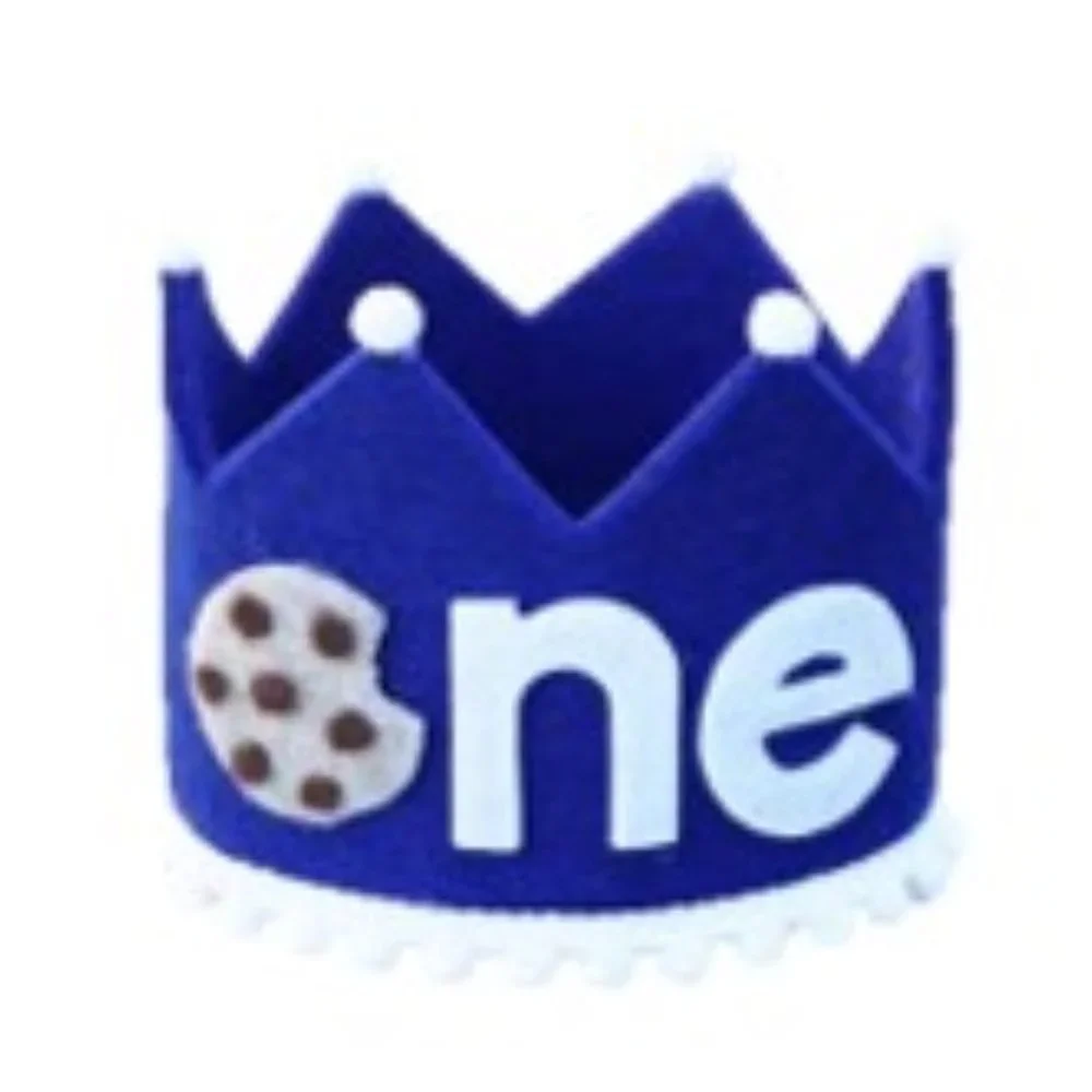 Cookie Monster Elmo Crown Smash Cake Birthday Milk Headband Sesame Street